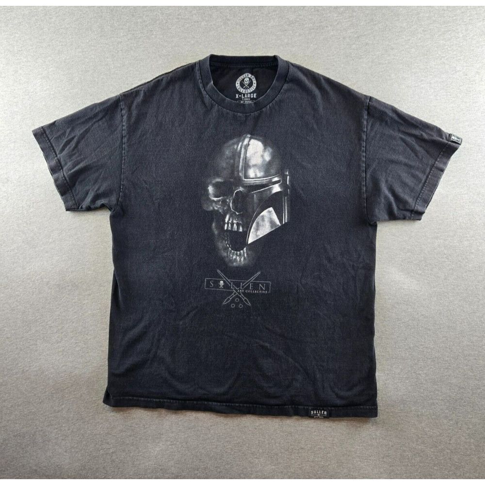 Sullen Art Collective Men's XL‎ "This Is The Way" Mandalorian T Shirt Black Punk